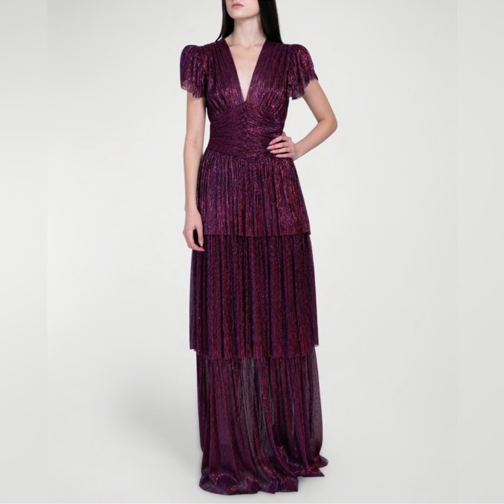 Sabina Musayev
Sarah Tiered Sequined Dress Size Small